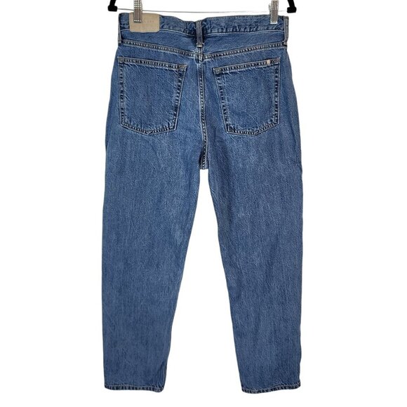 Everlane‎ The Summer Slouch Jean Organic Cotton Stretch Denim Jeans Mid Wash 26 - Picture 2 of 10